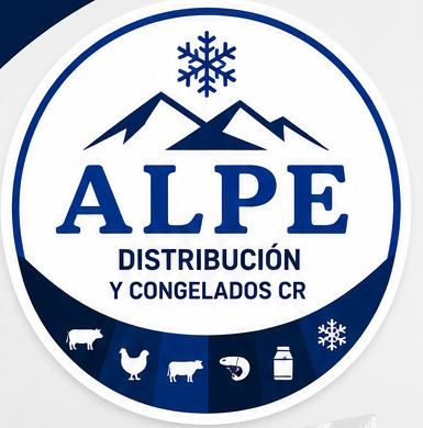Logo ALPE Distribución y Congelados CR